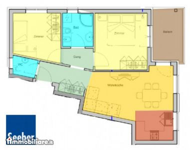 Seeber Immobilien Srl, Vendita de Appartamento en    Campo Tures Foto3 