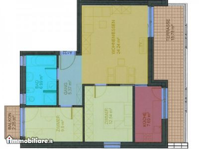 Alquiler - Appartamento 2 locali - Gorizia 